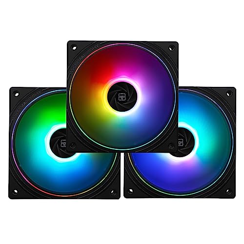 THERMALRIGHT TL-S12-S X3 CPU ファン 120mm ARGB の場合のクーラー ファンは ARGB の照明効果、150