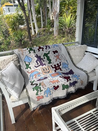 Peel Forest ͵ Keith Haring إ󥰿ʹ  ֥󥱥åȥ٥åɥС130X160cm