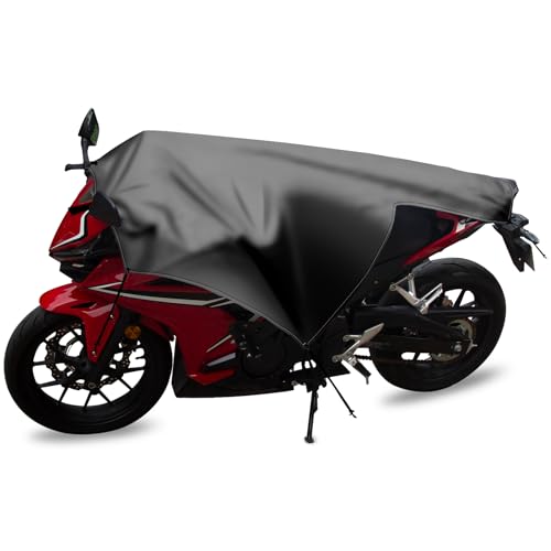 Bst Jyob バイクカバー ハーフカバー バイクハーフカバー 2025初売り 収納袋一体型 汎用サイズ 全ての..