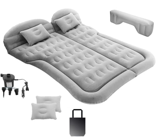 エアーマット 車中泊 マット SUV MPV汎用 エアーベッド カー用品 車内泊 キャンプ用品 折畳み式 12cm最..