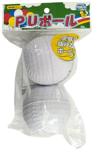 LEZAXレザックス LITTLE PAW SPORTS PU野球ボール 2P LPFS-5757