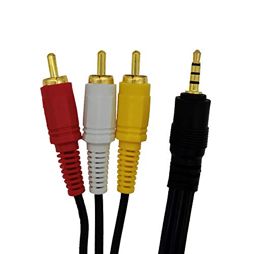 Like-You 3.5mm ミニプラグ （オス）to 3RCA（オス）アダプター ステレオケーブル - 3.5 mmから3 RCAプラグステレ