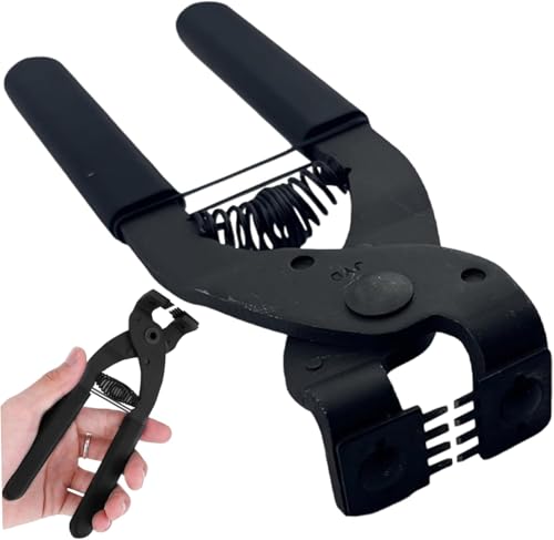 革パンチ手持ち型静音パンチDIY革パンチ工具ベルト/ストラップ/サドル靴/革パンチ/革パンチに適して ...