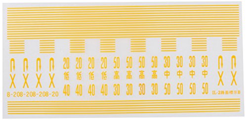 津川洋行 Nスケール IL-2 インスタント路面標示B