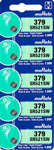 ムラタ(MURATA SR521SW (379)酸化銀電池 1シート(5個入) ムラタ(MURATA SR521SW (379)酸化銀電池 1シート(5個入)