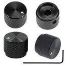 4個入れ ノブキャップ(20mm × 15.5mm )コントロール ポテンショメータノブ ロータリー電子制御ポテンショメータノブ アルミ合金 軸