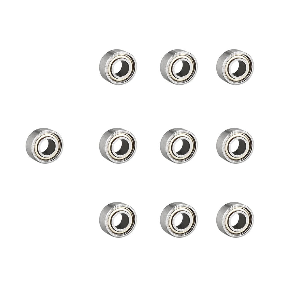 YIXINLYMY ベアリング ミニベアリング 深溝玉軸受 内径4mm 外径7mm 厚さ2.5mm ボールベアリング 軸受鋼..