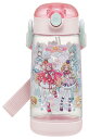 スケーターSkater 水筒 わんだふる ぷりきゅあ プリキュア 480ml クリアボトル ストロー付き 子供用 PDSH5-A