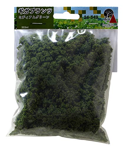 凛々堂 楽天市場店のKATO ジオラマ用品 ギガプランツ ミディアムグリーン 24-549 鉄道模型用品|詳細画像