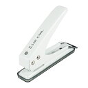 カール事務器CARL 穴あけパンチ 1穴 穴径5.5mm 18枚 ホワイト SD-155-W