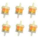 YFFSFDC ガソリンフィルター 燃料フィルター 内径 5mm 〜 6mm に対応 磁石付きで錆びキャッチ オートバイ 自動車 パーツ 汎用
