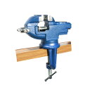 HFSR テーブルバイス 万力 360度回転 口幅:50mm 最大開口:50mm ホームバイス 固定用卓上バイス DIY ホビーバイス ベンチバ
