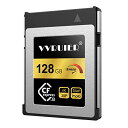 VVRUIER CFexpress Type B メモリーカード 128GB タフ仕様 連続撮影 4Kビデオサポート Z6/Z7/EOSR5/R