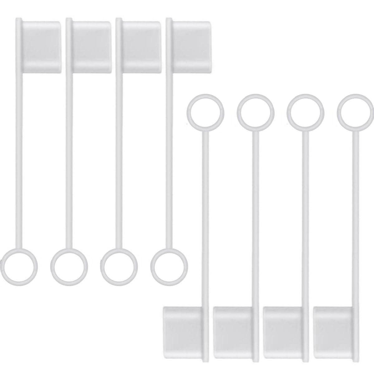VSuRing USB A コネクタカバー キャップ リード付 シリコン製 オス用 紛失防止 Android iPhone ケーブ..