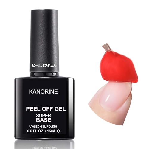 KANORINE UV/LED ピールオフ ベース ジェル 強化版｜ 剥がせる ジェルネイル ベースジェル 人気 セルフ..