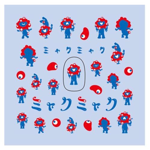 TSUMEKIRAツメキラ 2025大阪・関西万博 ミャクミャク ネイルシール1 BA-MYA-101