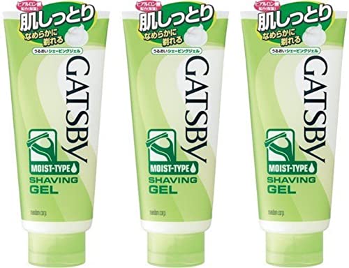 マンダム ギャツビー うるおいシェービングジェル 205g ×3個セット
