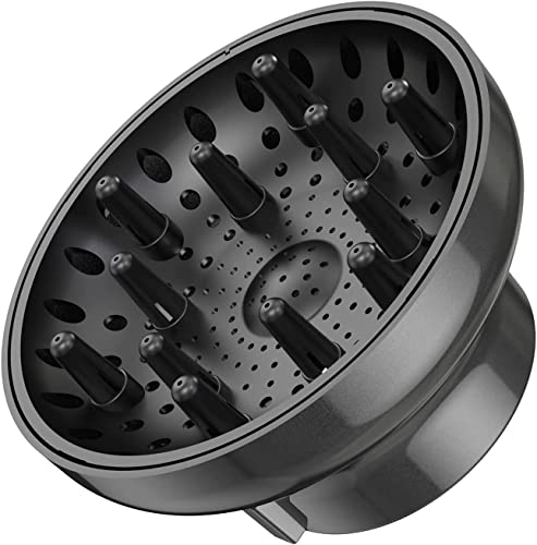 ユニバーサルヘアディフューザー、ブロードライヤーディフューザー調整可能なヘアドライヤーアタッチメ..