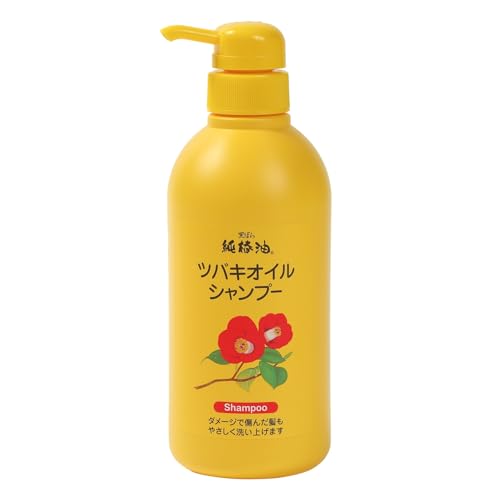 黒ばら本舗 ツバキオイル シャンプー本体 500ml ダメージ 補修 保湿 うるおい