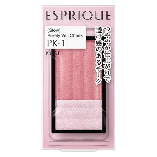 ESPRIQUE エスプリーク ピュアリーベール チーク PK-1 ピンク系 3.3g