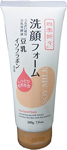 四季折々 豆乳イソフラボン洗顔フォーム×4個