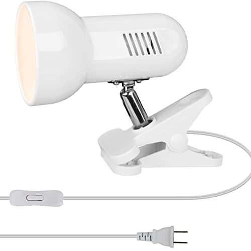 LEDクリップライト デスクランプ 電気スタンド 作業ライト 卓上ライト 高輝度 マルチアングル調整可能 滑り止めマット付き 約360度回転 省