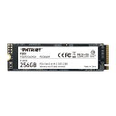 Patriot Memory P300 256GB M.2 SSD 2280 NVMe PCIe Gen 3x4 内蔵型SSD P300P256