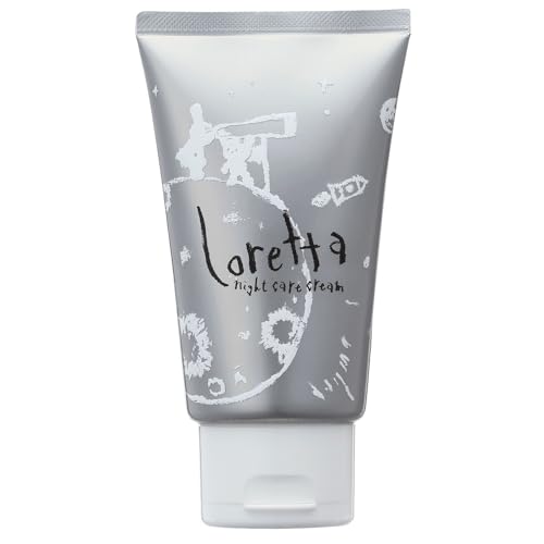 ロレッタナイトケアクリーム 洗い流さないトリートメント ヘアケア ナイトケア お風呂上り 寝る前 アウ..