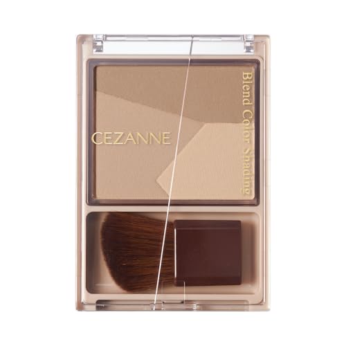 セザンヌ ブレンドカラーシェーディング 02 クールトーン 5.0g 自分好みの陰影カラーを作れる3色シェー..