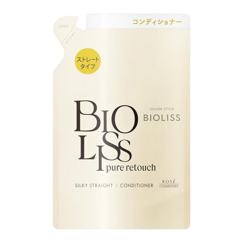 SALON STYLEサロンスタイル ビオリス ピュアレタッチ うねさぁら ヘア コンディショナー トリートメント つめかえ 340mL ストレ