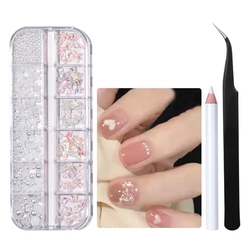 aninako ネイルラインストーン ラインストーン ネイル ストーン 3D ひし形 ハート 長方形 丸 ネイルア..