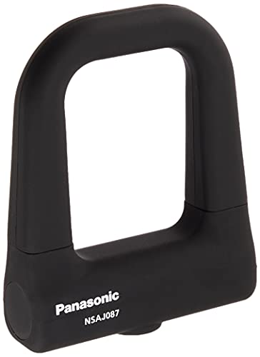 パナソニックPanasonic ミニU型ロック シリコンカバー Wディンプルキー 自転車 ブラック 縦78×横60mm NSAJ087-B