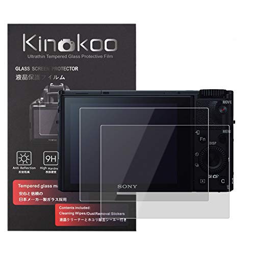 kinokoo 液晶保護フィルム SONY デジタルカメラ サイバーショット 2枚セット DSC-RX100/DSC-RX100M2/DSC-R
