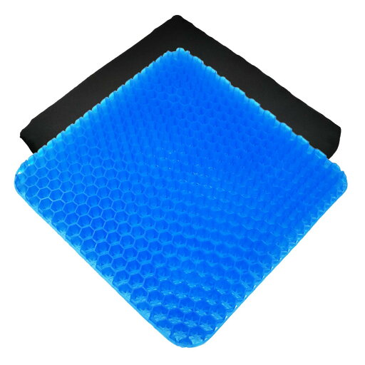 Perphin ゲルクッション 大きめサイズ 42×42×4cm 無重力クッション 健康クッション 二重設計 通気 体圧分散 腰痛対策 姿勢矯正 Perphin ゲルクッション 大きめサイズ 42×42×4cm 無重力クッション 健康クッション 二重設計 通気 体圧分散 腰痛対策 姿勢矯正