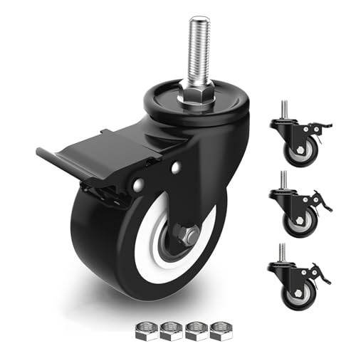 Zalslei 㥹 ͥ ߥ㥹 M8 ֥졼դ ط50mm2 Ѳٽ280KG 360ٲž Ų 4ĥ...