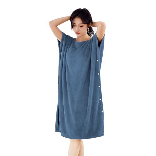 GREATCALL 着るタオル レディース ラップタオル 大人用 マイクロファイバー バスタオル 吸水速乾 お風呂上り 湯冷め防止 子育てママ