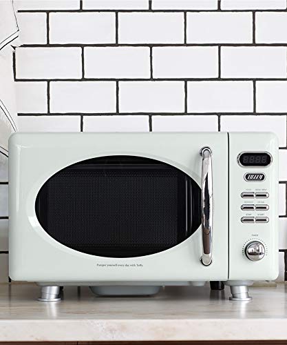 Toffy/トフィー 電子レンジ K-DR1 コンパクト 17L フラットテーブル レトロ 新生活 ひとり暮らし ふたり暮らし アッシュホワイト