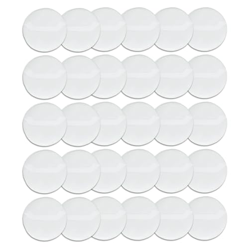 MAEXUS 缶バッジカバー 透明 57mm内用 保護カバー 50枚入り 丸形 コレクション ディスプレイ 缶バッジの保護 収納 痛バッグ アニ