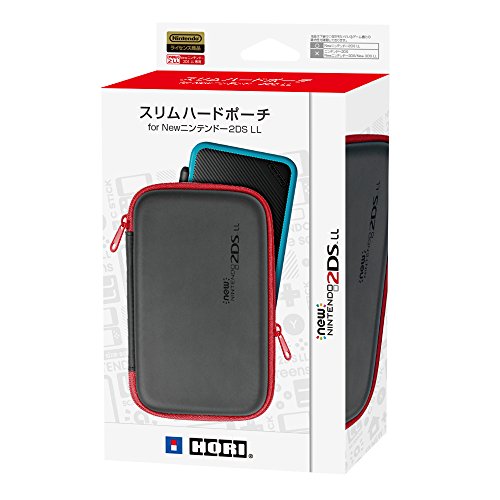 2DS LL対応スリムハードポーチ for Newニンテンドー2DS LL ブラック×レッド 2DS LL対応スリムハードポーチ for Newニンテンドー2DS LL ブラック×レッド