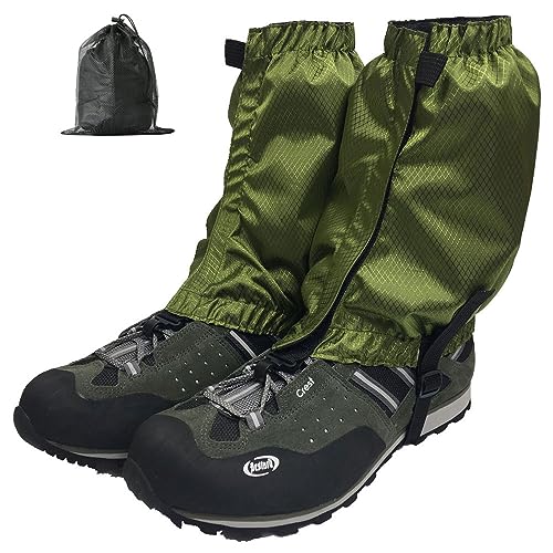 SEKIDAR ゲイター 防水 登山スパッツ ショット ゲーター レインスパッツ レッグカバー 軽量 泥除け 砂よけ 通気 雨 雪 悪天候に 釣 SEKIDAR ゲイター 防水 登山スパッツ ショット ゲーター レインスパッツ レッグカバー 軽量 泥除け 砂よけ 通気 雨 雪 悪天候に 釣