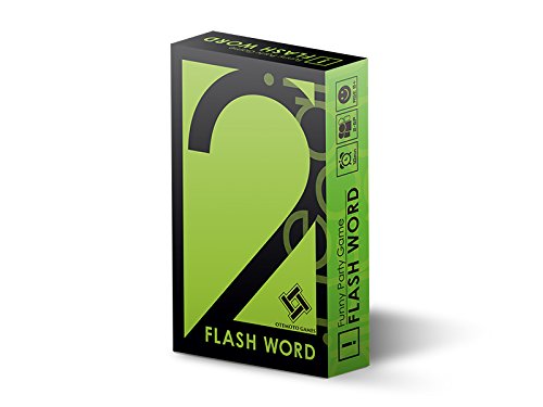 日本卓上開発 スピード型瞬間連想ゲーム FLASH WORD ボードゲーム テーブルゲーム 2-6人用 8歳以上 10分