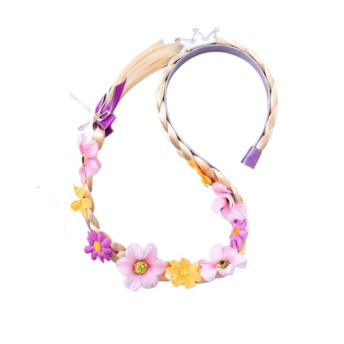 Mirhua ラプンツェルグッズ（紫）ラプンツェル おもちゃ プリンセス おもちゃ らぷんツェル ラプンツェル ドレス 女の子 仮装小物 金髪