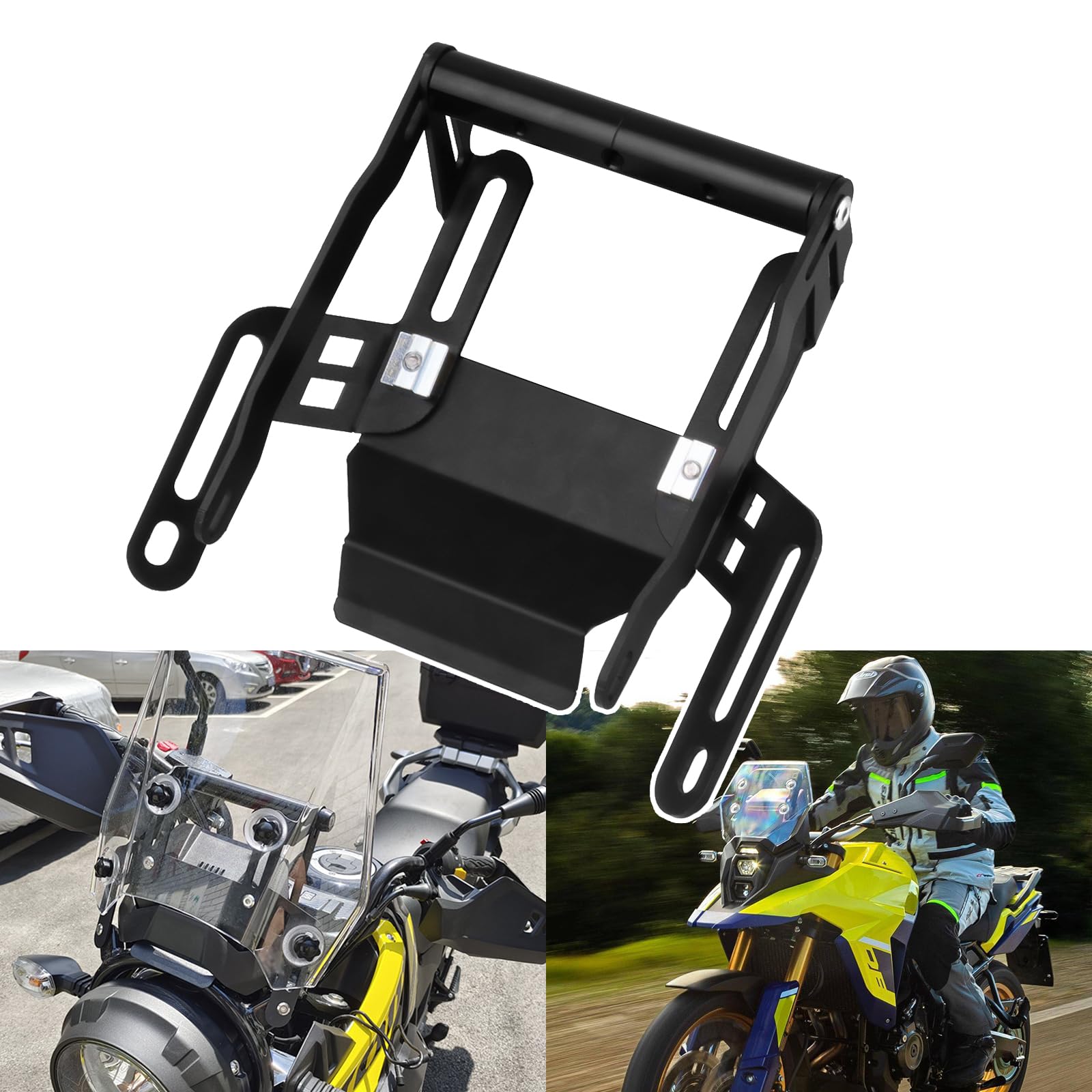 Sporacingrts スクリーンオフセットブラケット Vストローム250V-STROM250）用