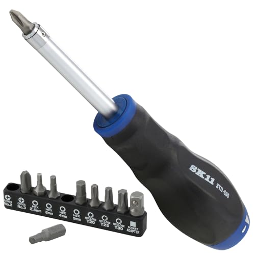 SK11エスケー11 空転式 トルクドライバー トルク範囲 1~6N・m STD-600