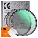 K&F Concept 77mm ブラックミスト 1/4+1/8 フィルターセット ソフト効果 コントラスト調整用 ソフト描写用フィルター 両面