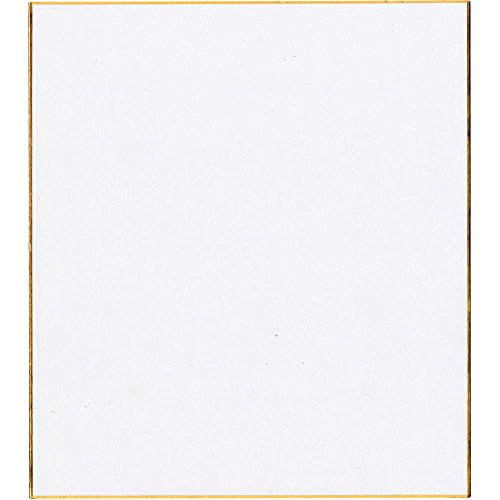 呉竹Kuretake 色紙 白 白色 奉書 5枚入 LA21-12