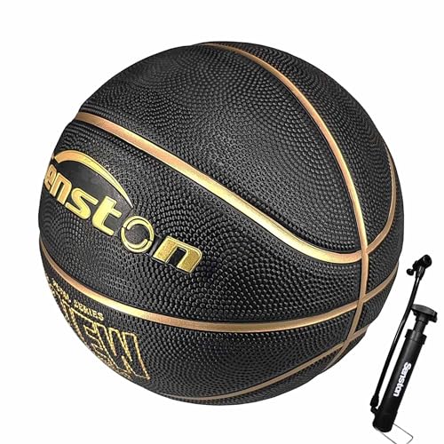 Senstonバスケットボール7号屋内/屋外バスケットボール 、大人/青少年バスケットボール競技トレーニング、ポンプ付き