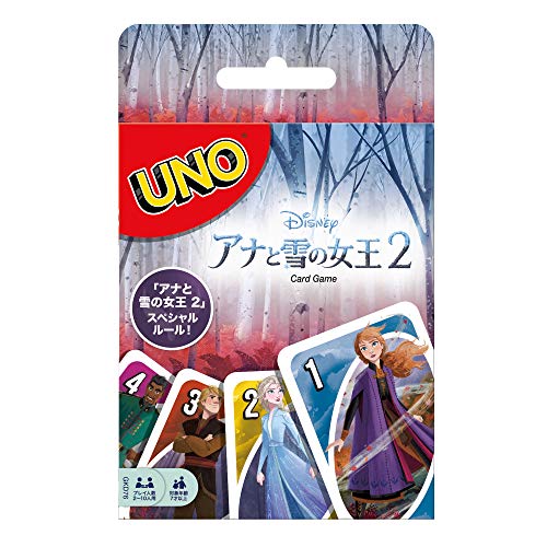 ウノ アナと雪の女王2 UNO FROZEN2 スペシャルルールカード フォース・オブ・ネイチャー付きGKD76