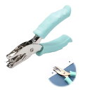 PAVIKE 穴あけパンチ 1穴 穴径6mm 金属ペーパーパンチ 紙収納 便利製本 手持ち 事務用具 パンチ 小さい丸穴