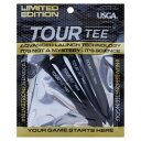 ゴルフ ティー ツアーティー プロ Tour Tee PRO black リミテッドエディション 4本入り ロング ブラック